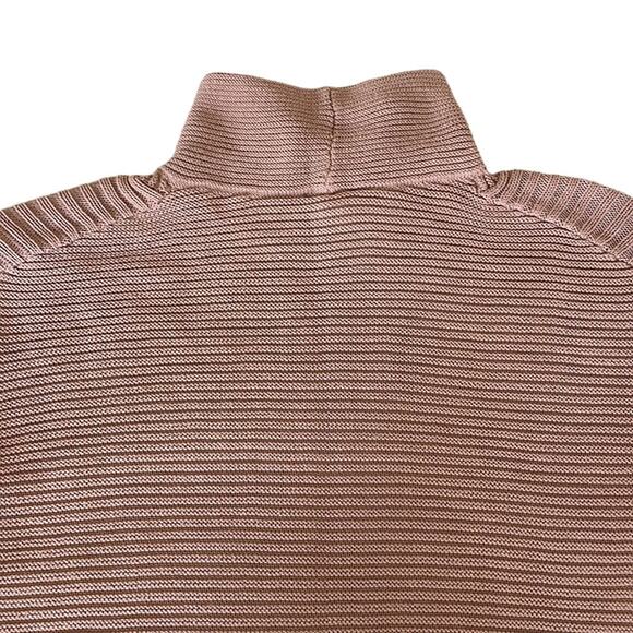 Vince Camuto Cowl Neck Oversized Knit Tunic Sweater Dusty Rose M - Picture 11 of 11